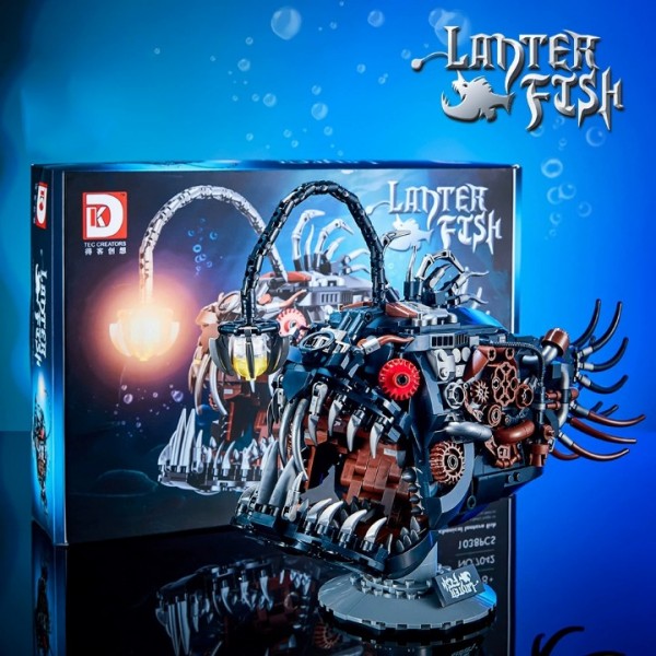 Glowing Mechanical Anglerfish Building Kit