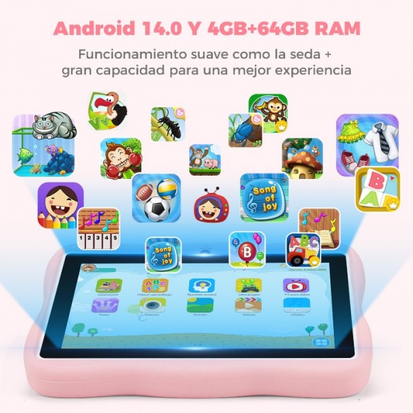 Tablet With Wi-Fi Eye Protection Screen Parental Control Mode