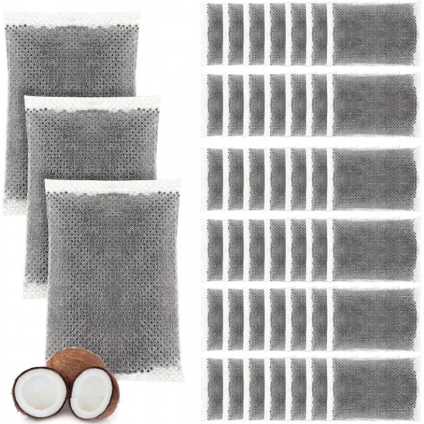 100X Activated Charcoal Carbon Filter Sachets For Pure Water Distiller Purifier