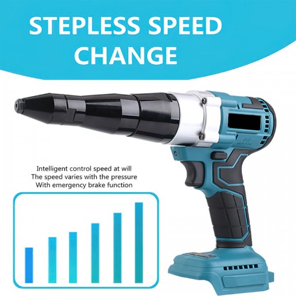 Upgraded Brushess Cordless Rivet Gun Automatic