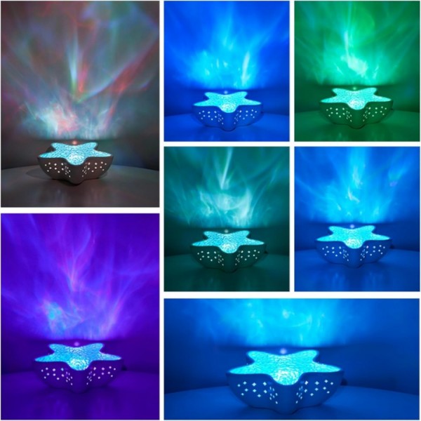 Starfish Starry Sky Projector Lamp