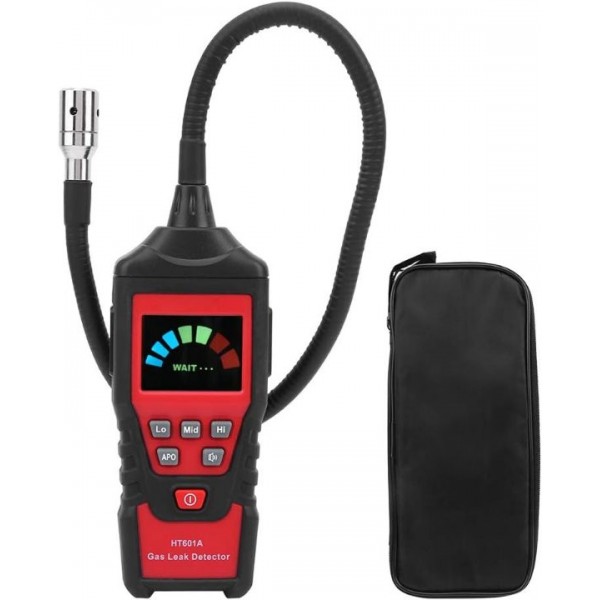 Portable Combustible Gas Detector with Auto Reset 40cm Flexible Probe