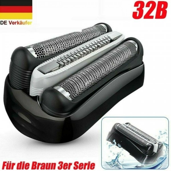 Scherkopf Rasierer Kassette Für Braun 32B 32S Series3 310S 320S 340S 330s-4 DE