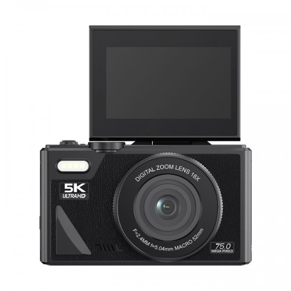 75MP Vlogging 5K Digital Camera 