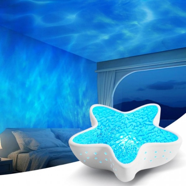 Starfish Starry Sky Projector Lamp